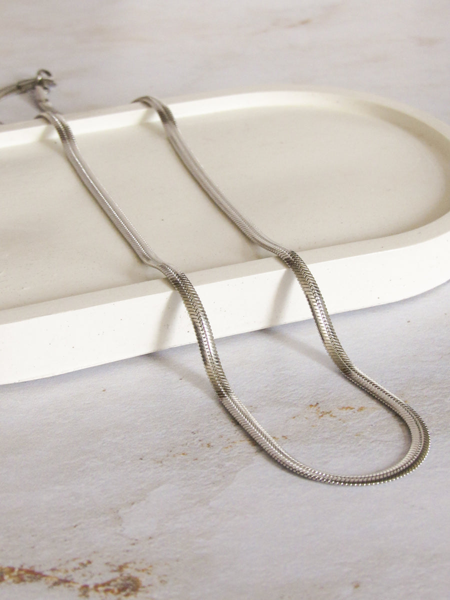 Cadena víbora acero