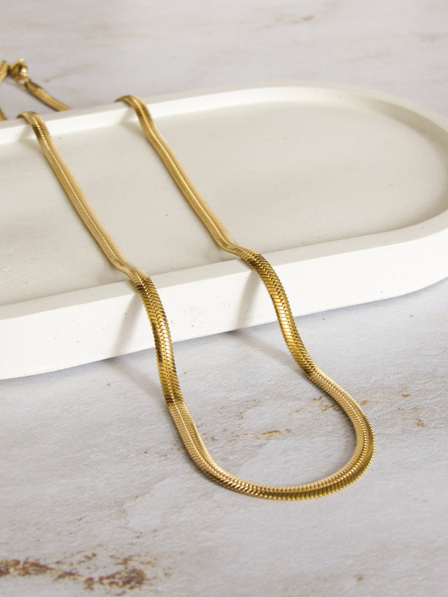 Cadena víbora acero