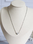 Collar corazón liso pequeño