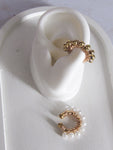 Earcuff tejido goldfied