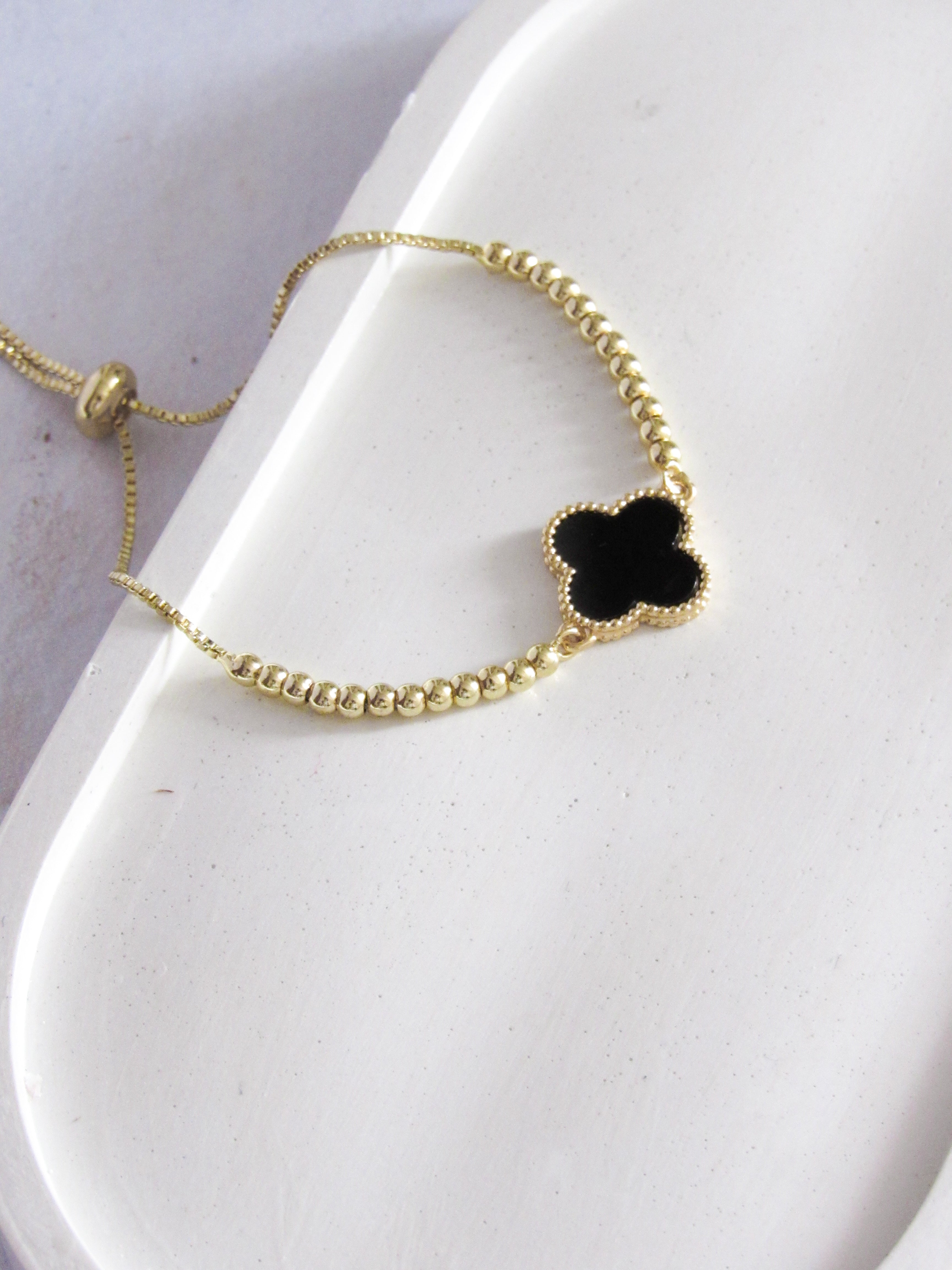 Pulsera balin trébol