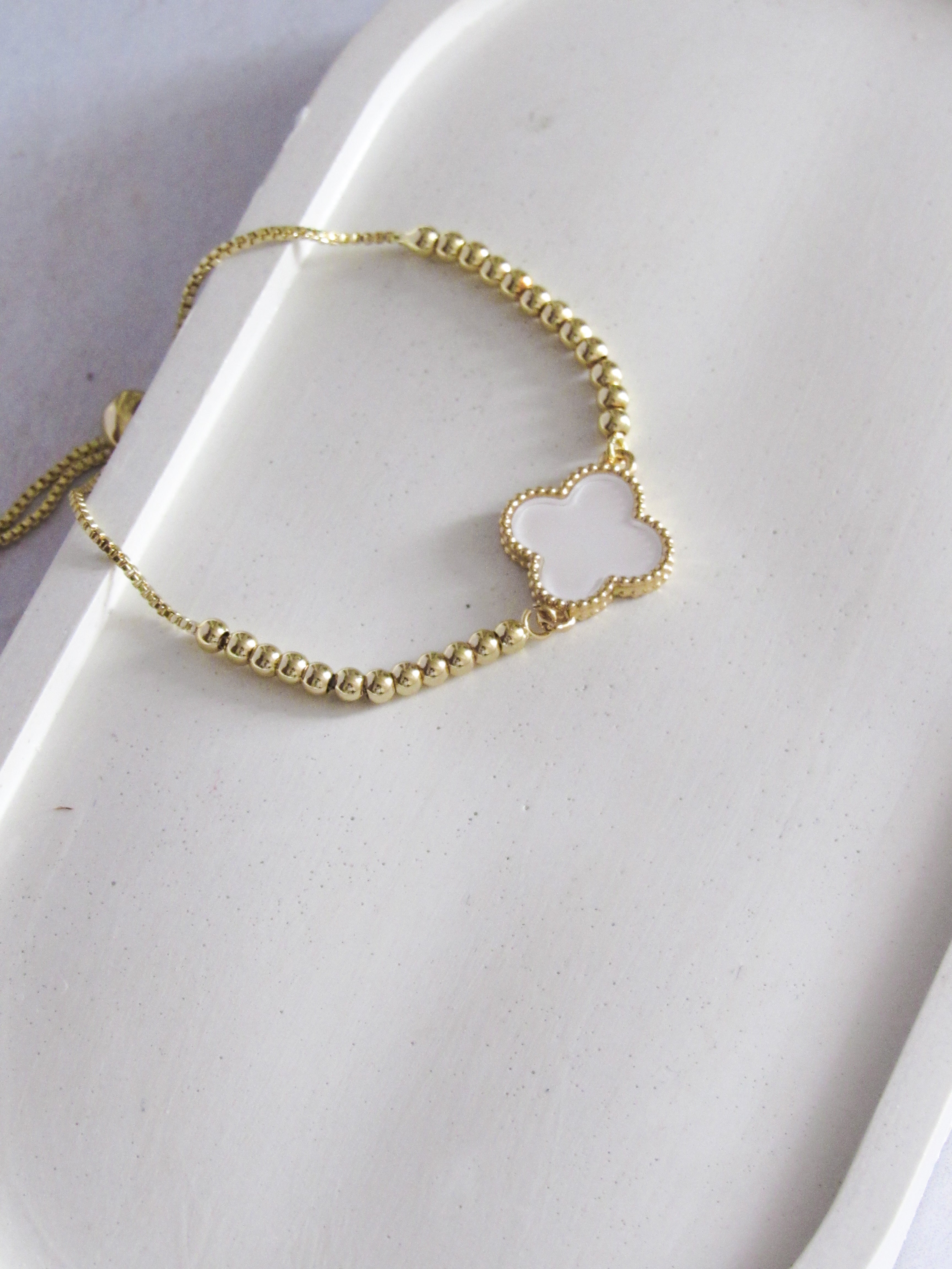 Pulsera balin trébol