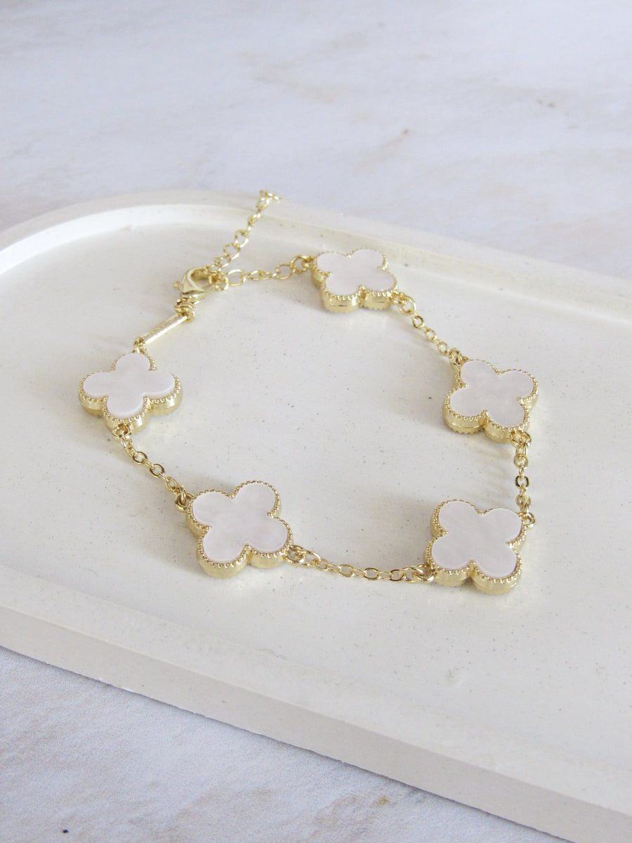 Pulsera cinco trébol