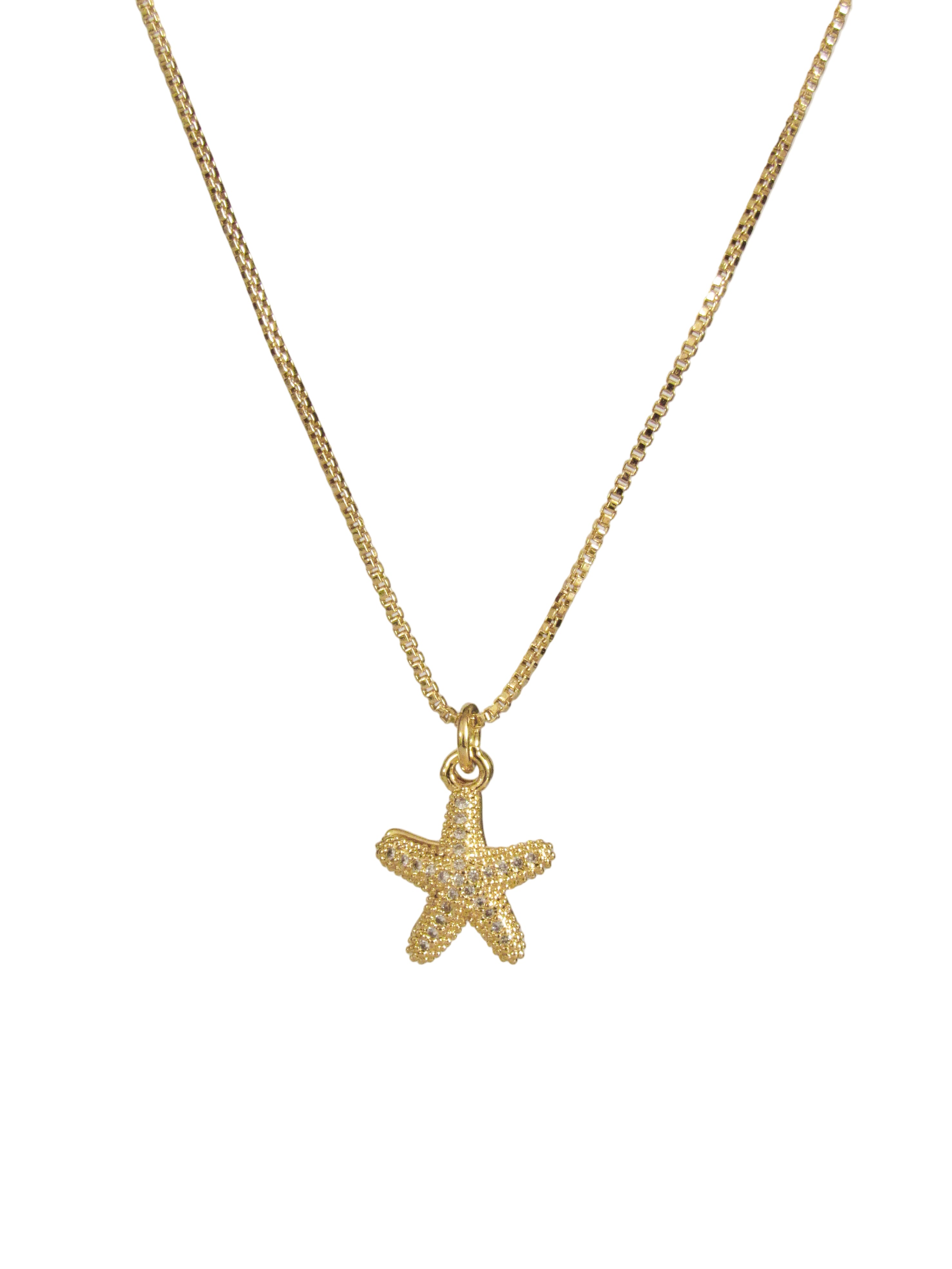 Collar estrella perla