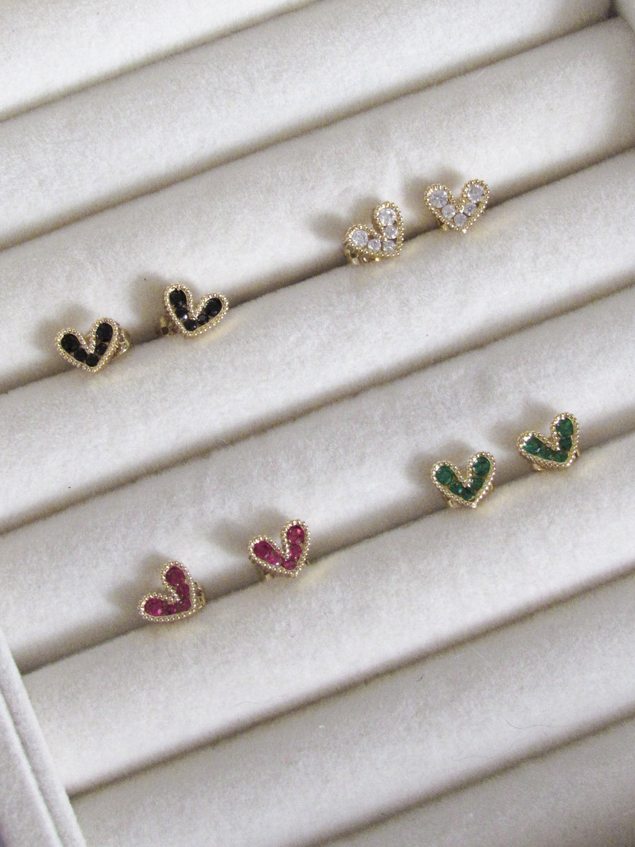 Topos corazón cristal