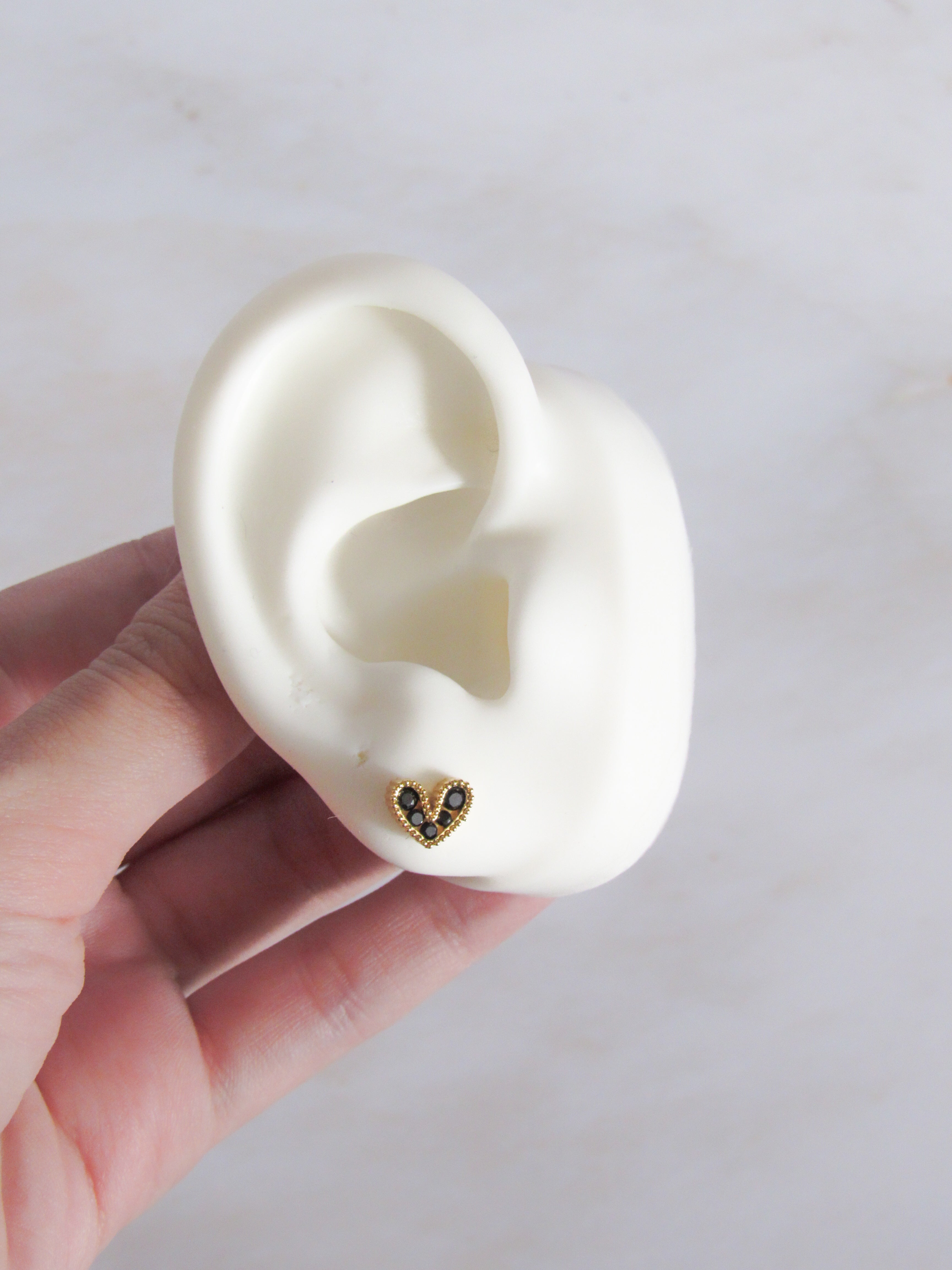 Topos corazón cristal