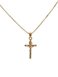 Collar cruz lisa