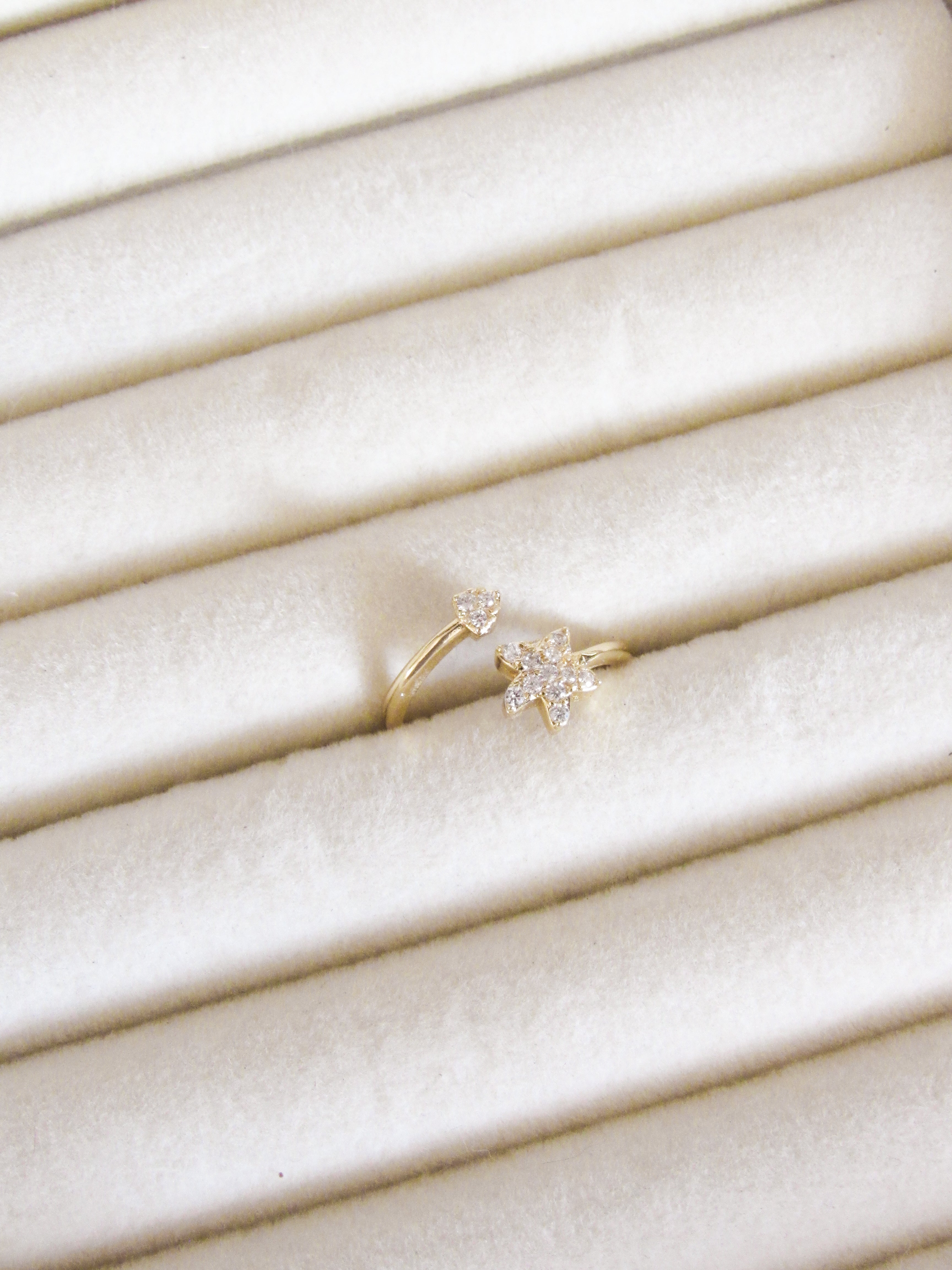 Anillo graduable estrella