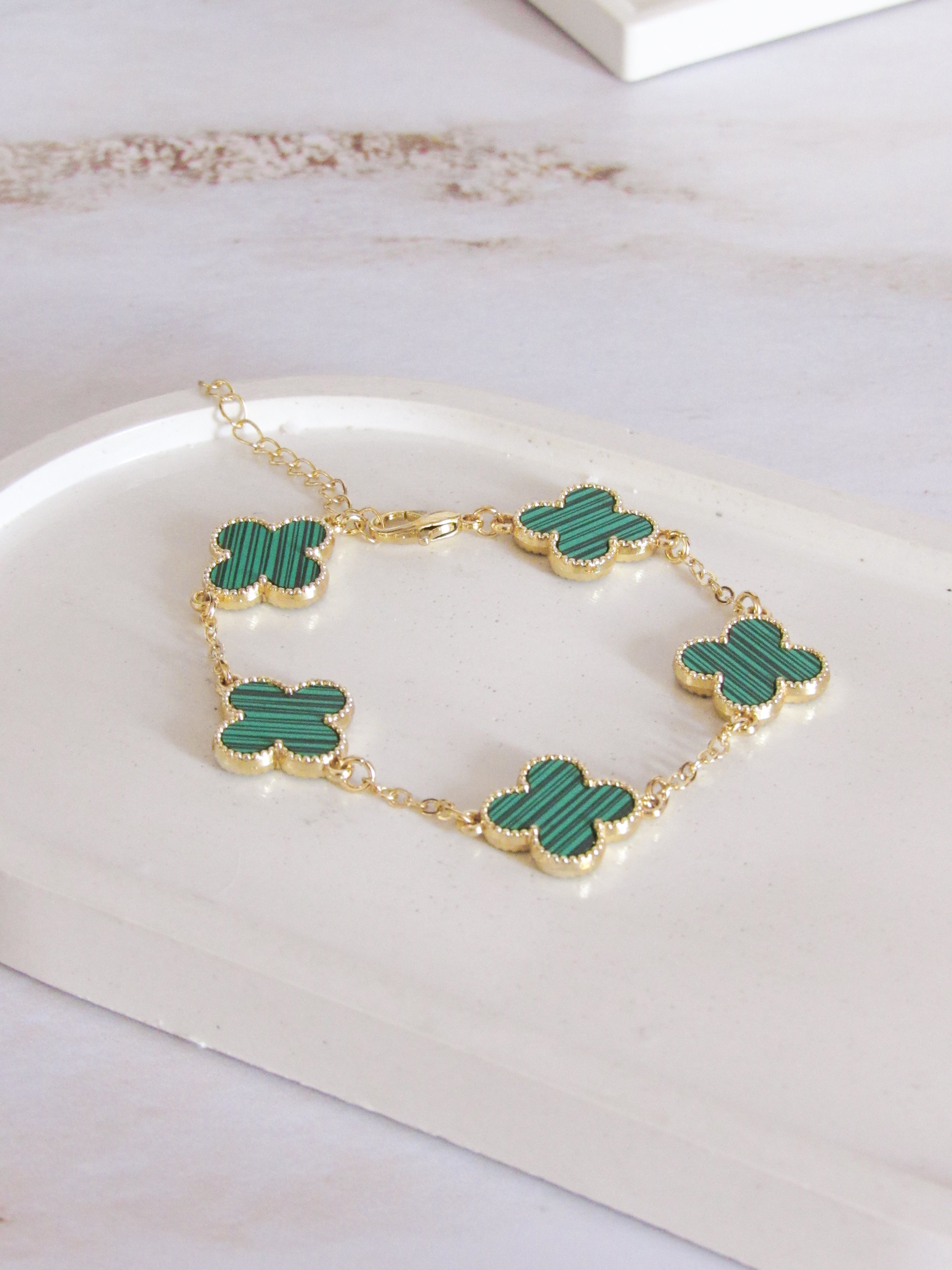 Pulsera cinco trébol