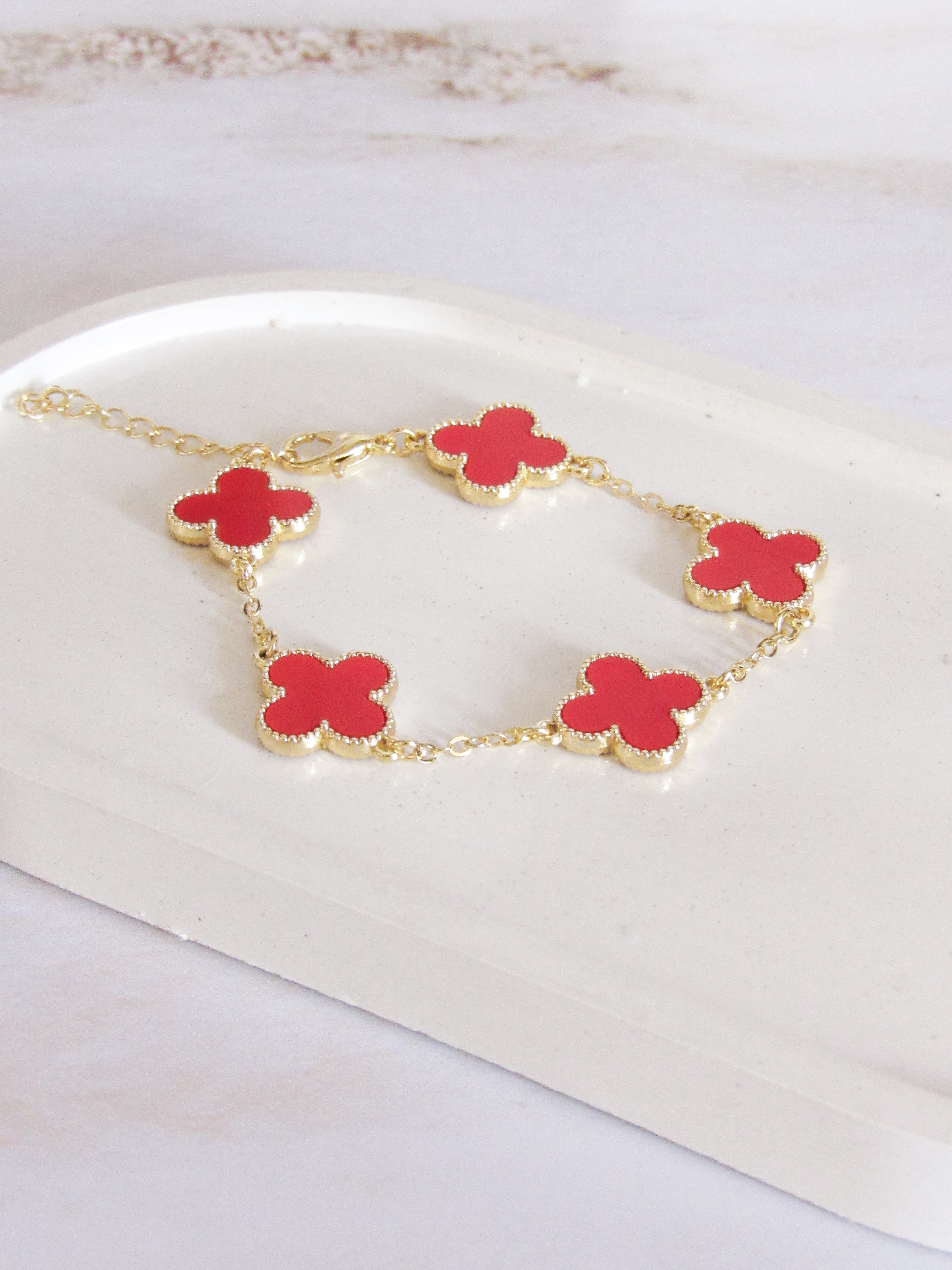 Pulsera cinco trébol