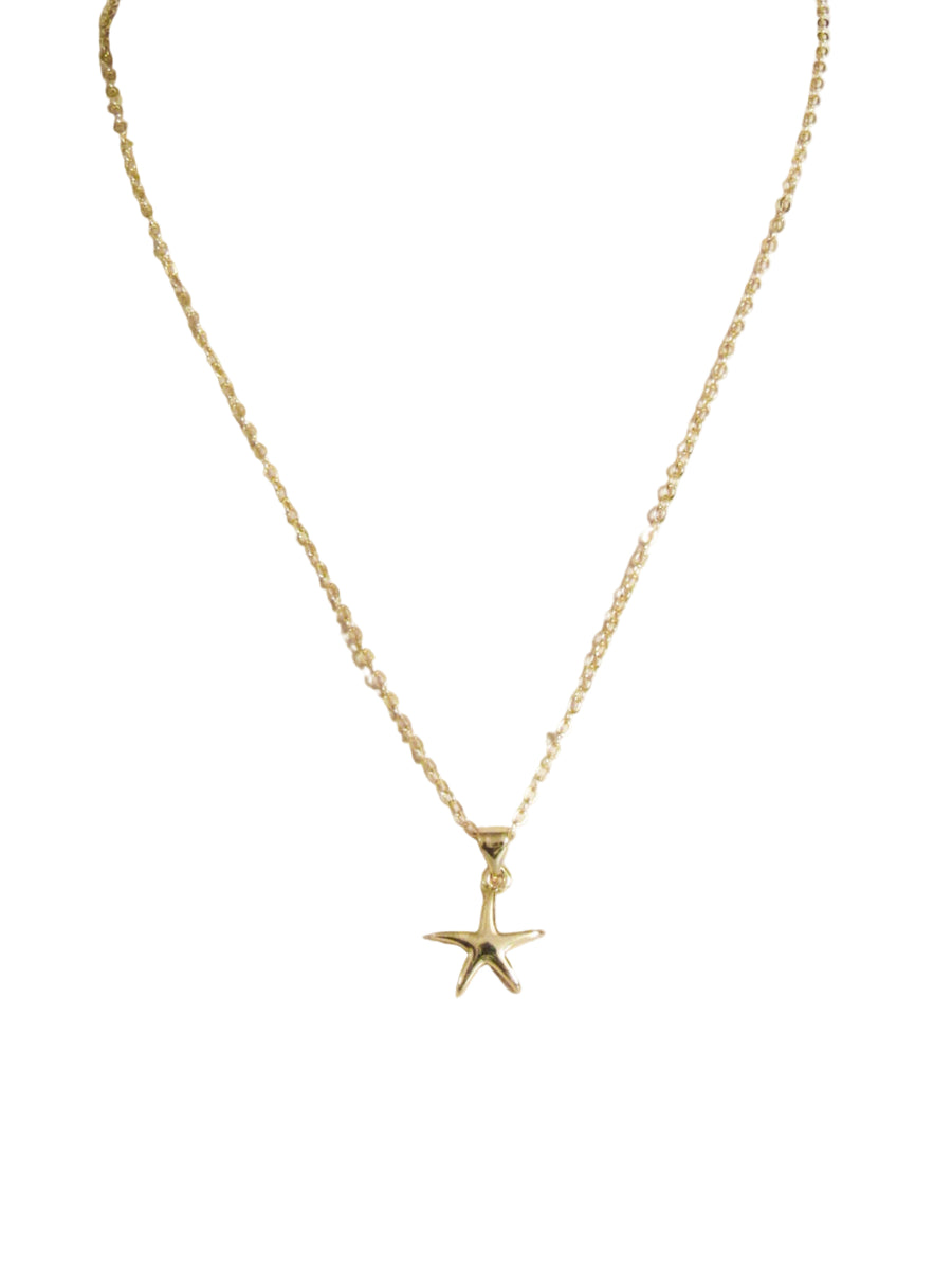 Collar estrella de mar lisa