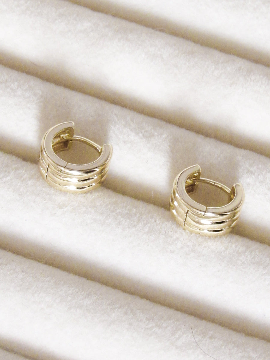 Candongas triple lisas