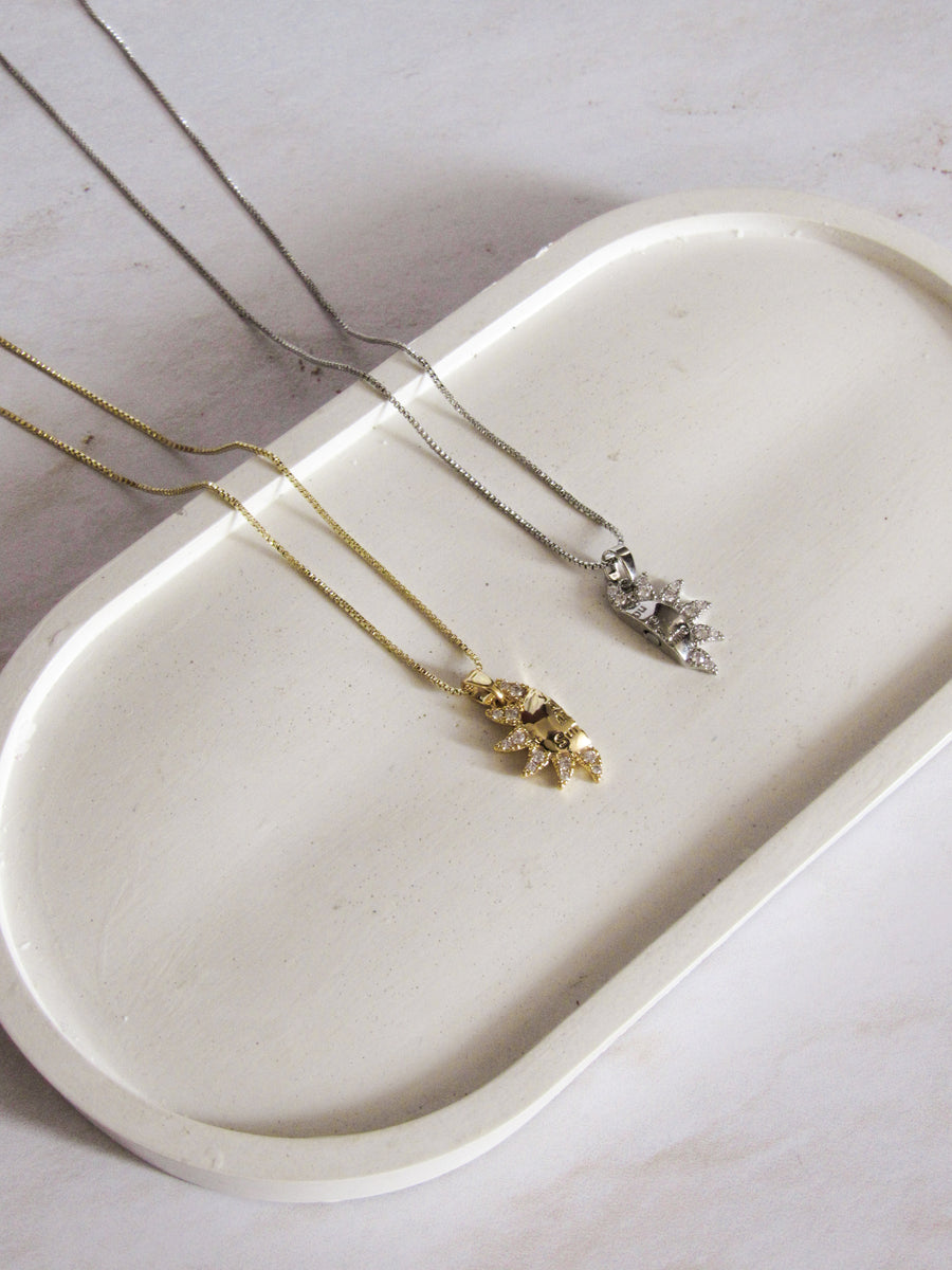 Collar duo sol mixto