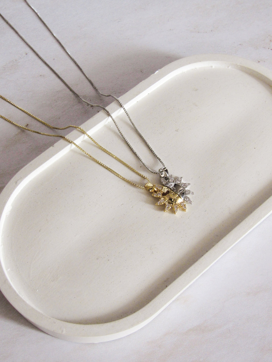 Collar duo sol mixto