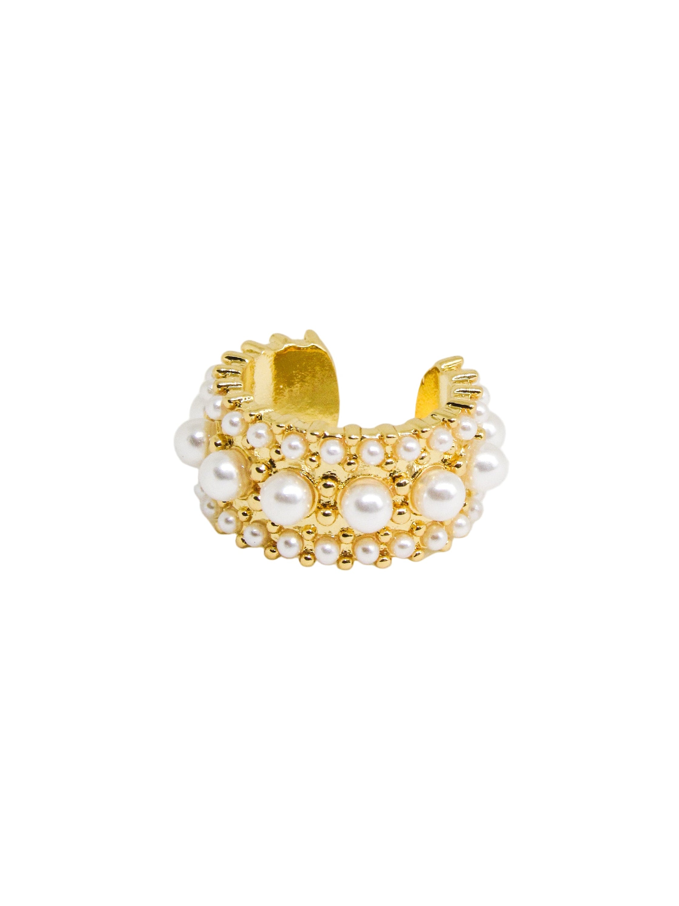 Earcuff perlas