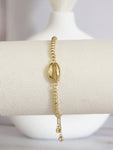 Pulsera concha lisa