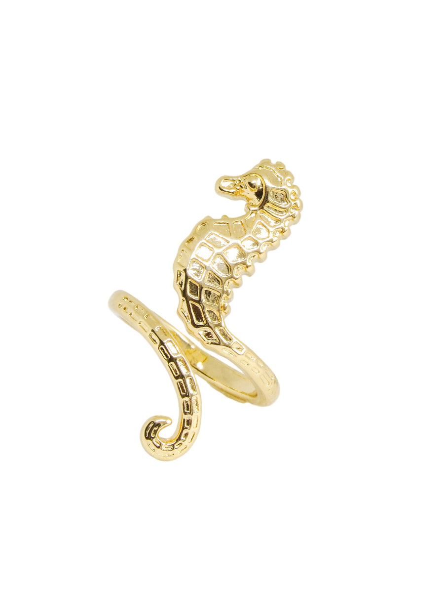 Anillo graduable caballo de mar