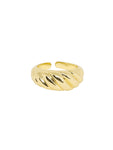 Anillo graduable chunky trenzado