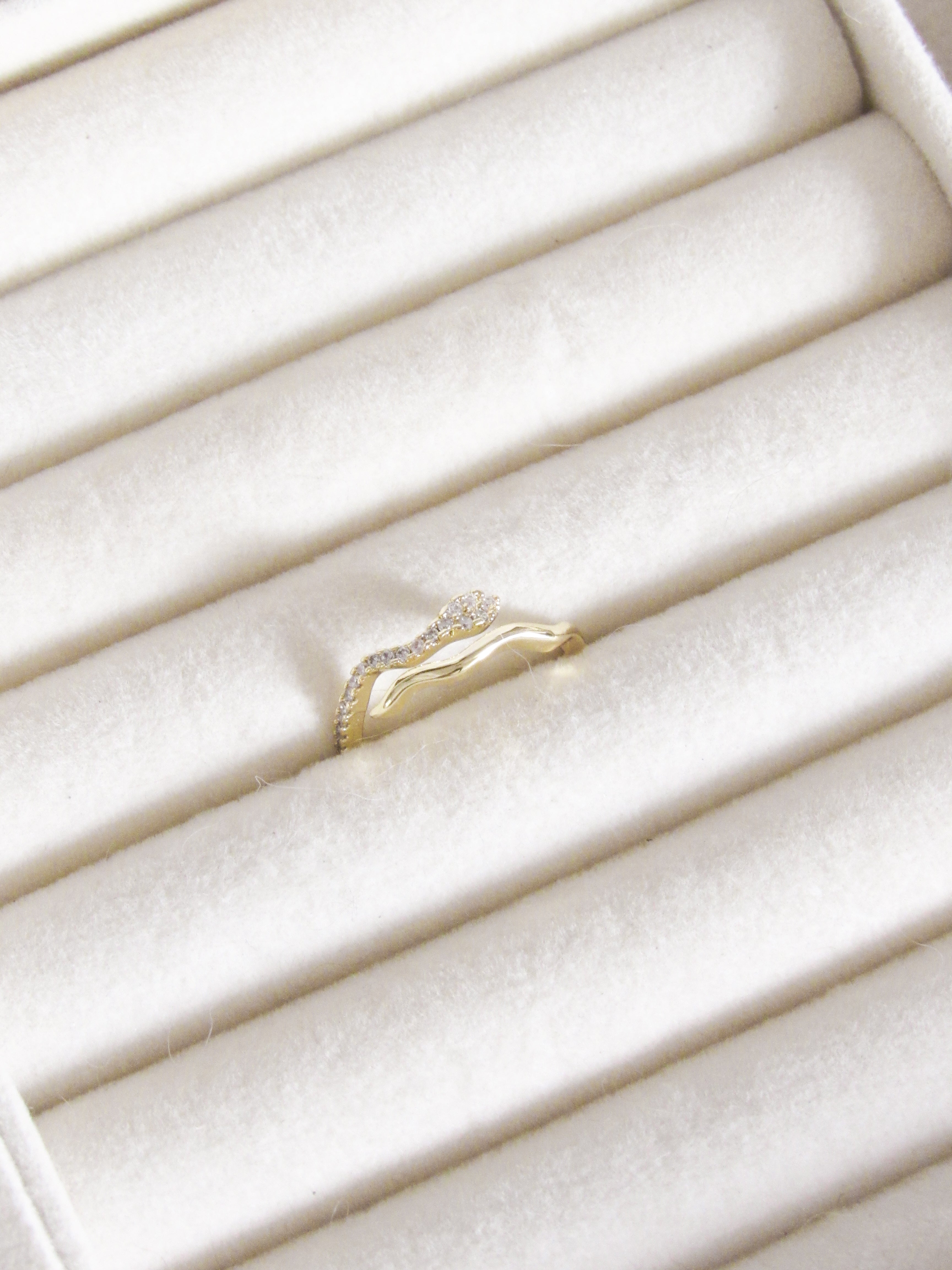 Anillo graduable serpiente