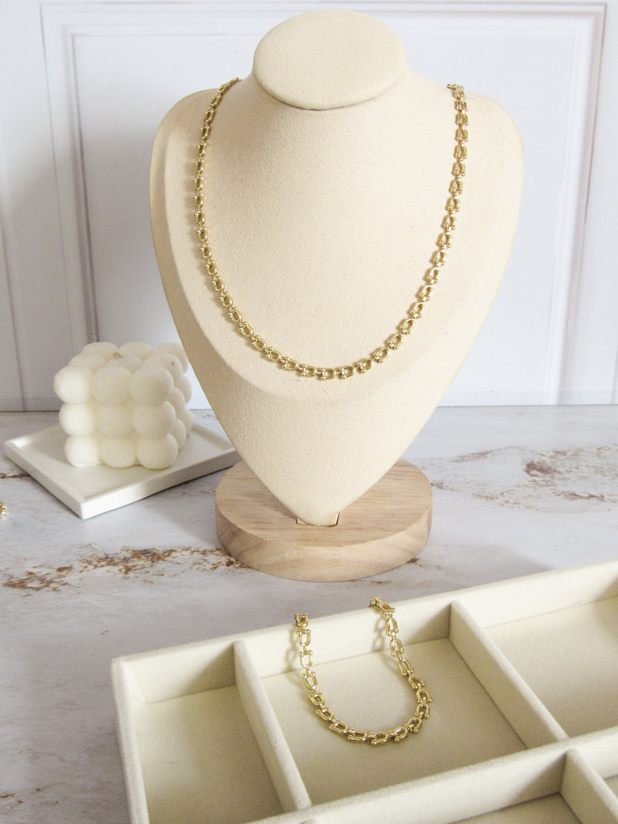 Set tejido eslabones
