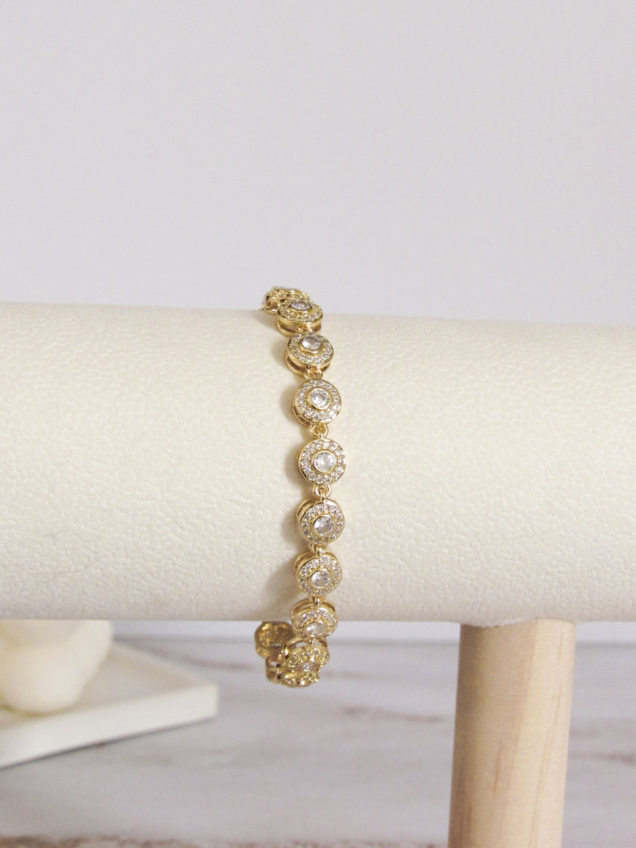 Pulsera zircones