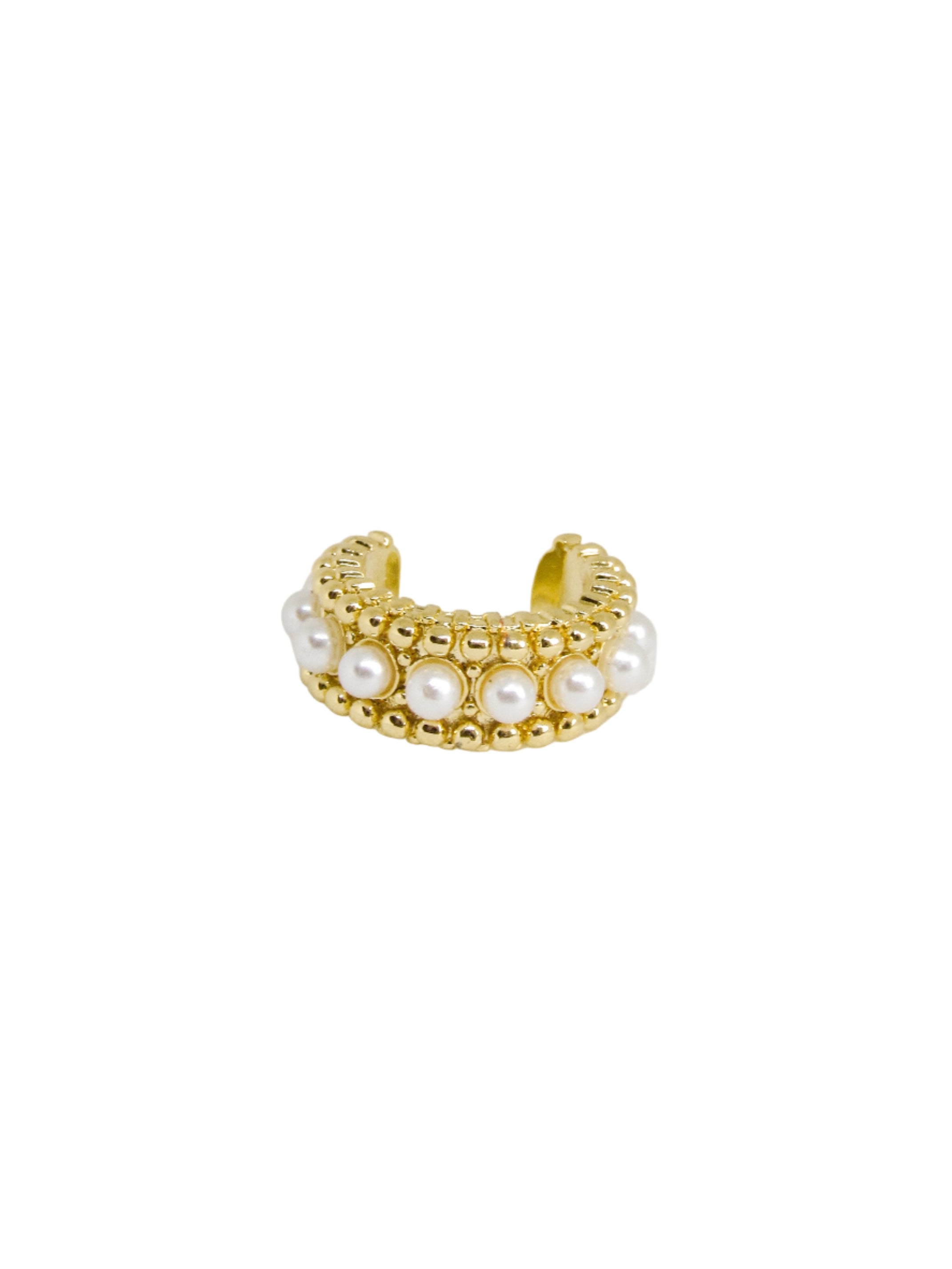 Earcuff perlas