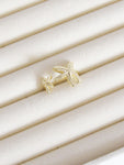 Anillo graduable estrella de mar