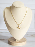 Collar estrella de mar perla