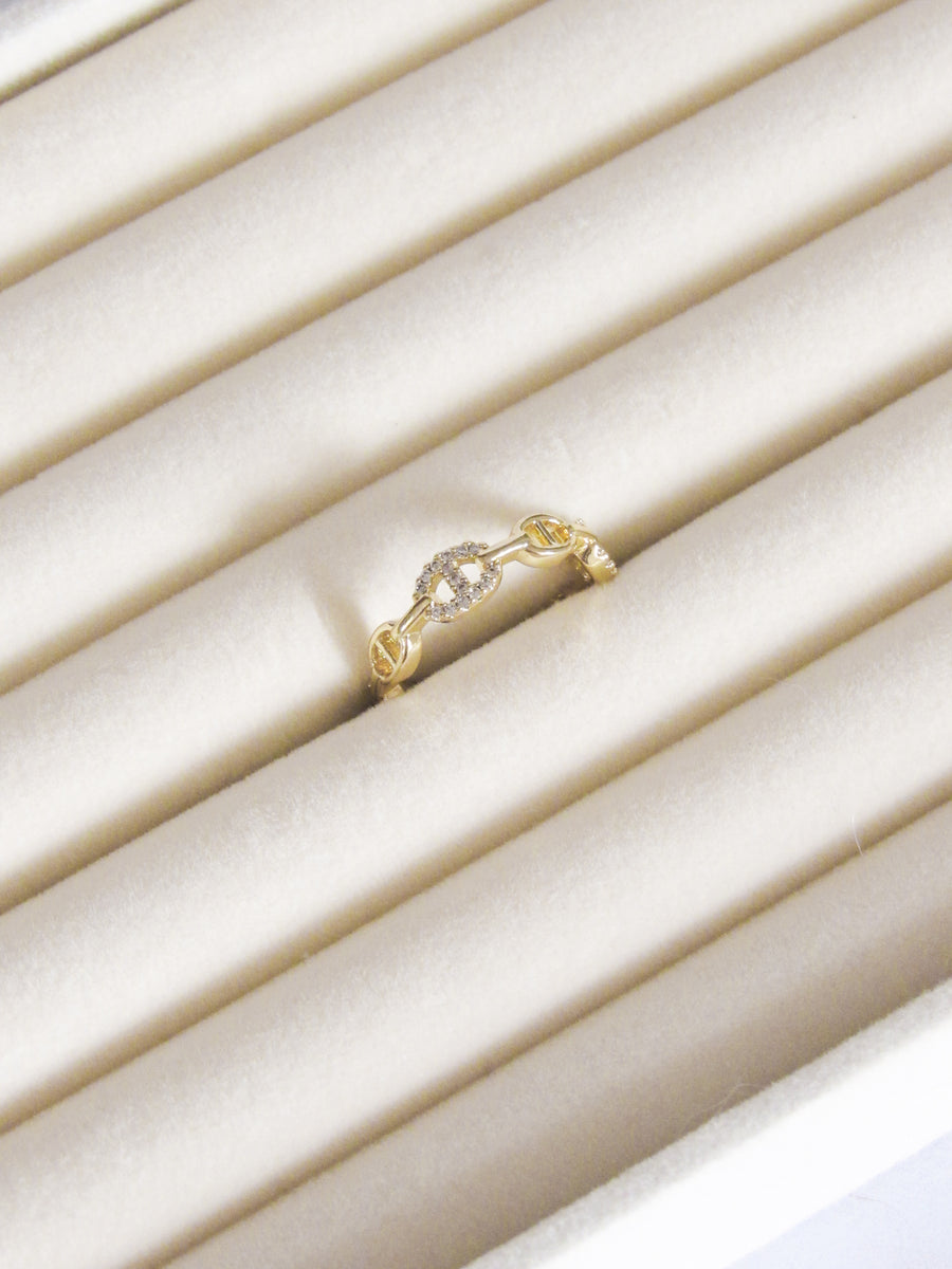 Anillo graduable gucci