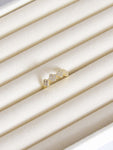 Anillo graduable treboles