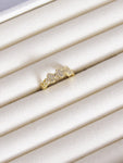 Anillo graduable treboles