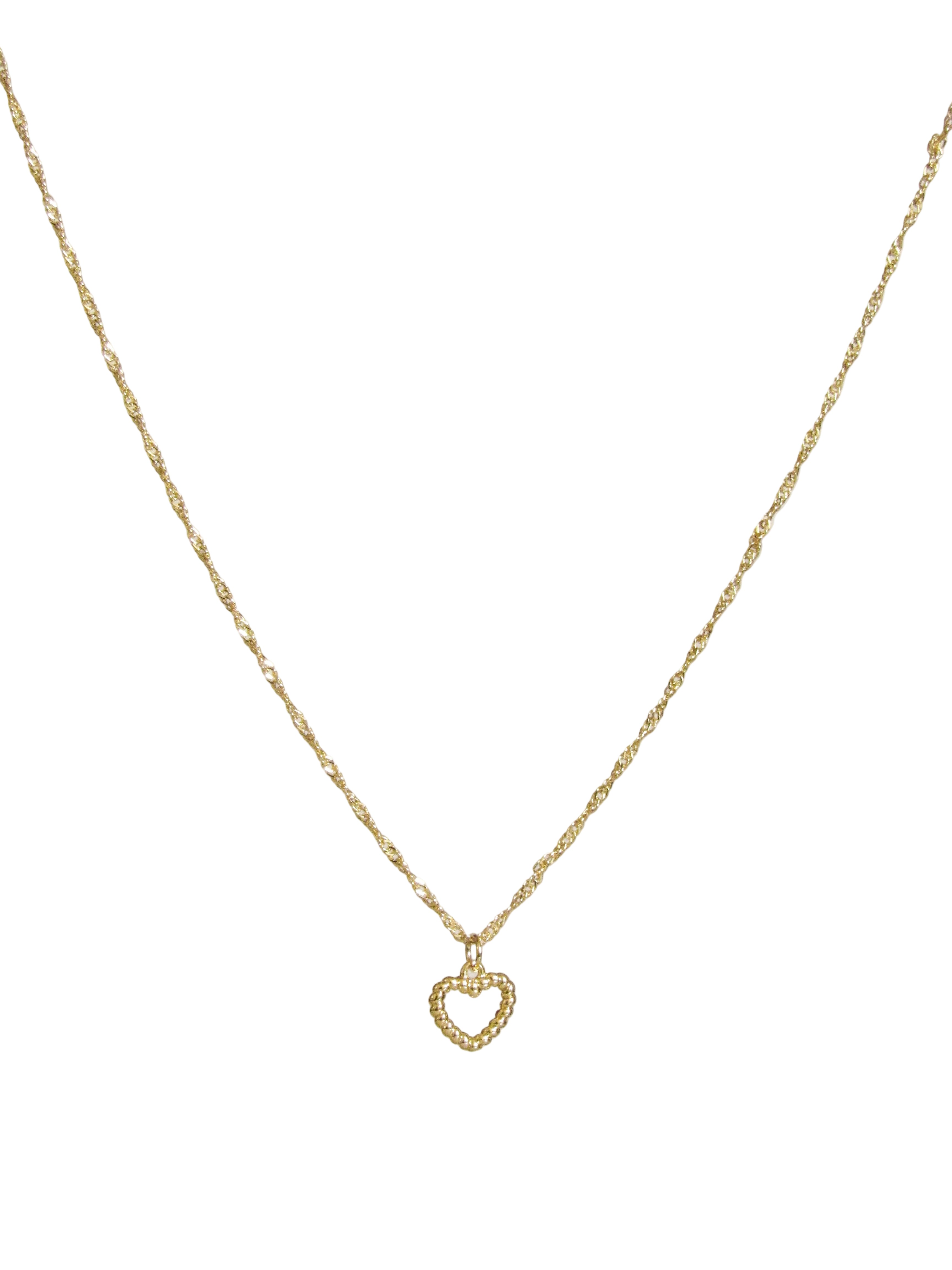 Collar corazón
