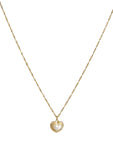 Collar corazón nacar
