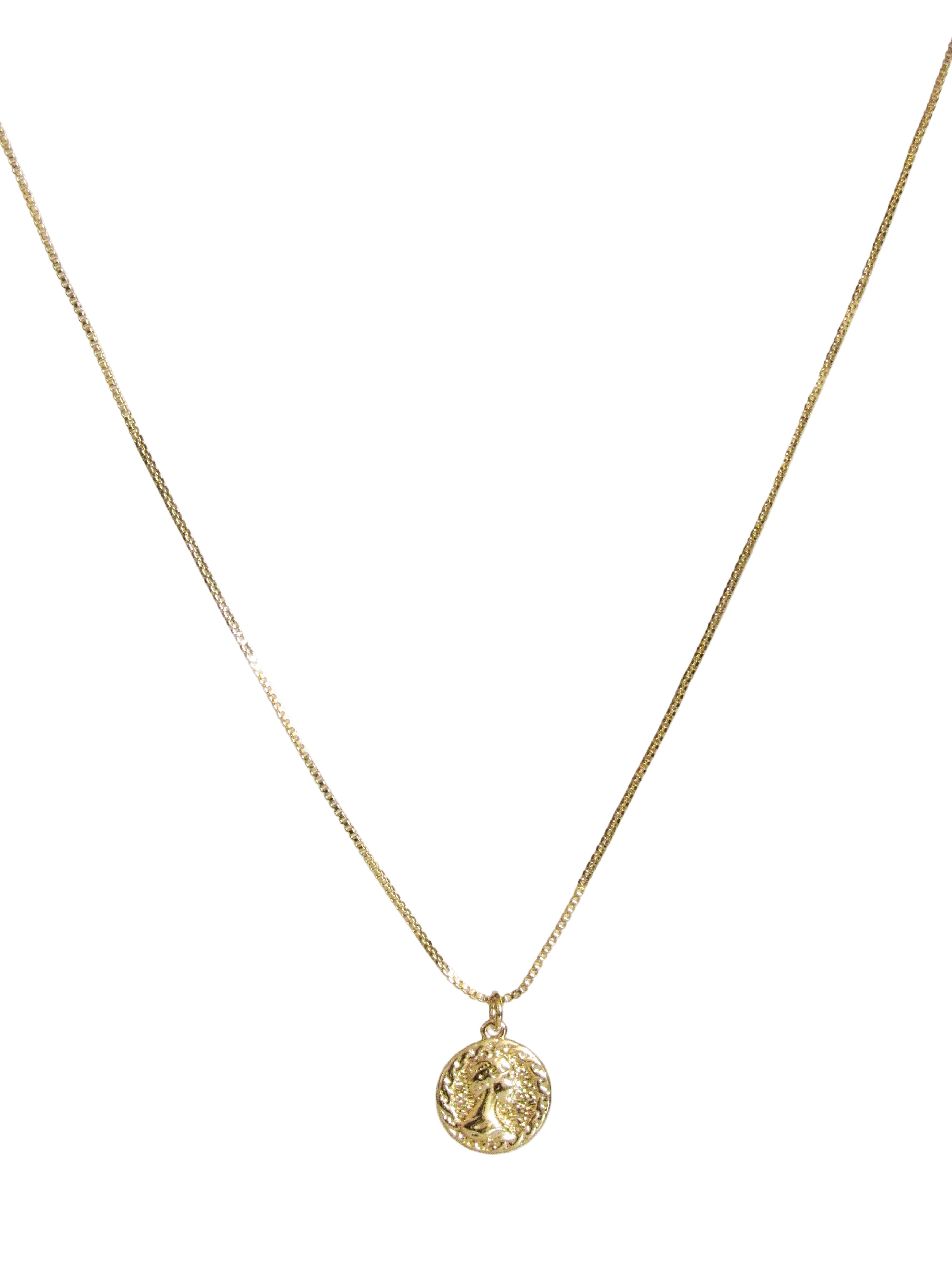 Collar moneda inglesa
