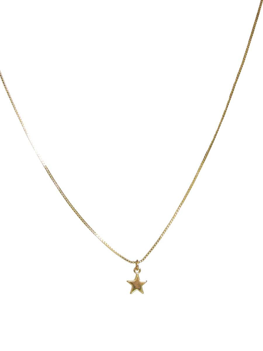 Collar estrella lisa