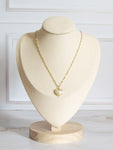 Collar corazón nacar
