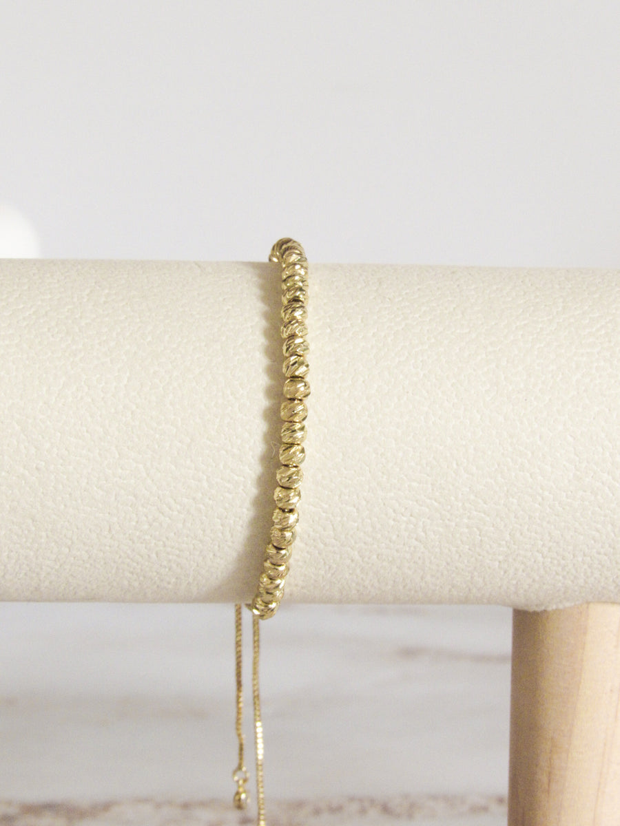 Pulsera balin 4mm ranurada