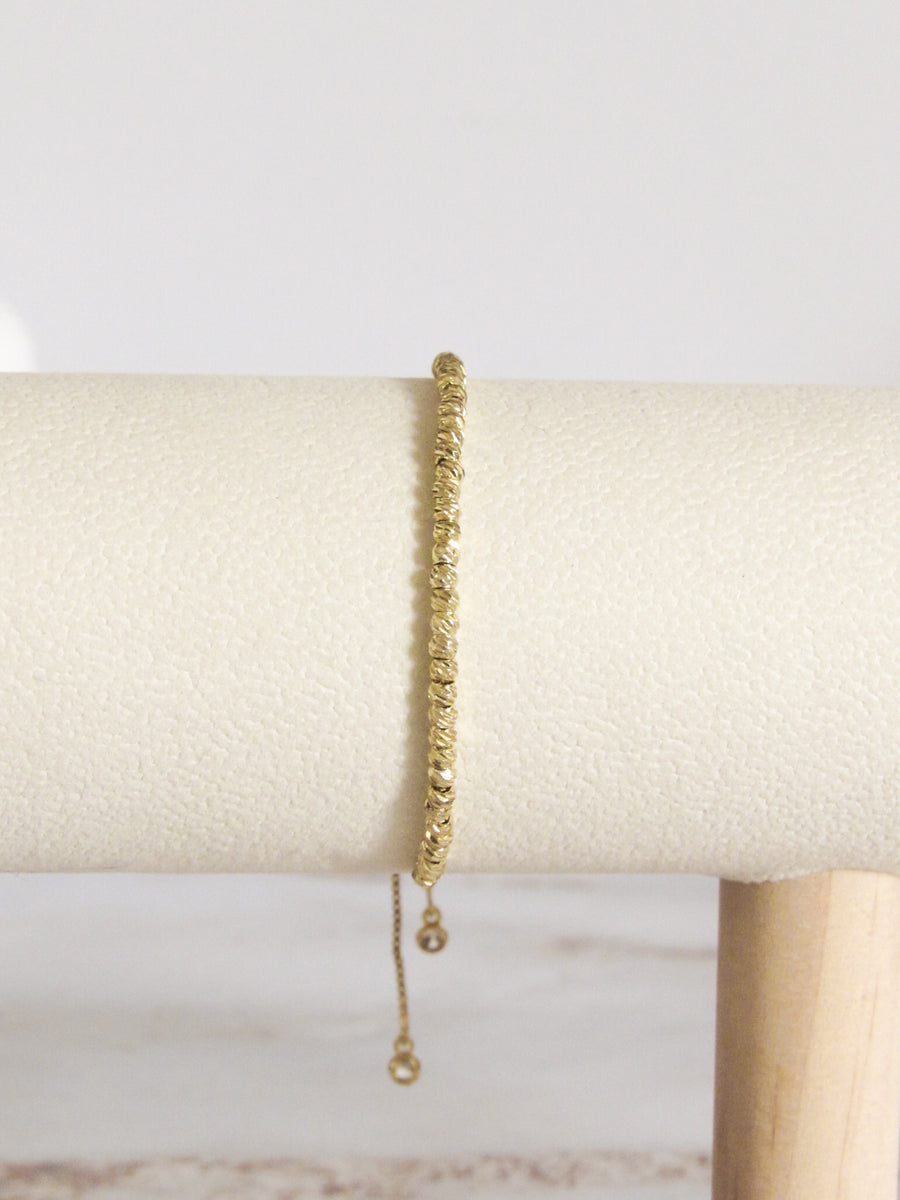 Pulsera balin 3mm ranurada