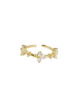 Anillo graduable treboles